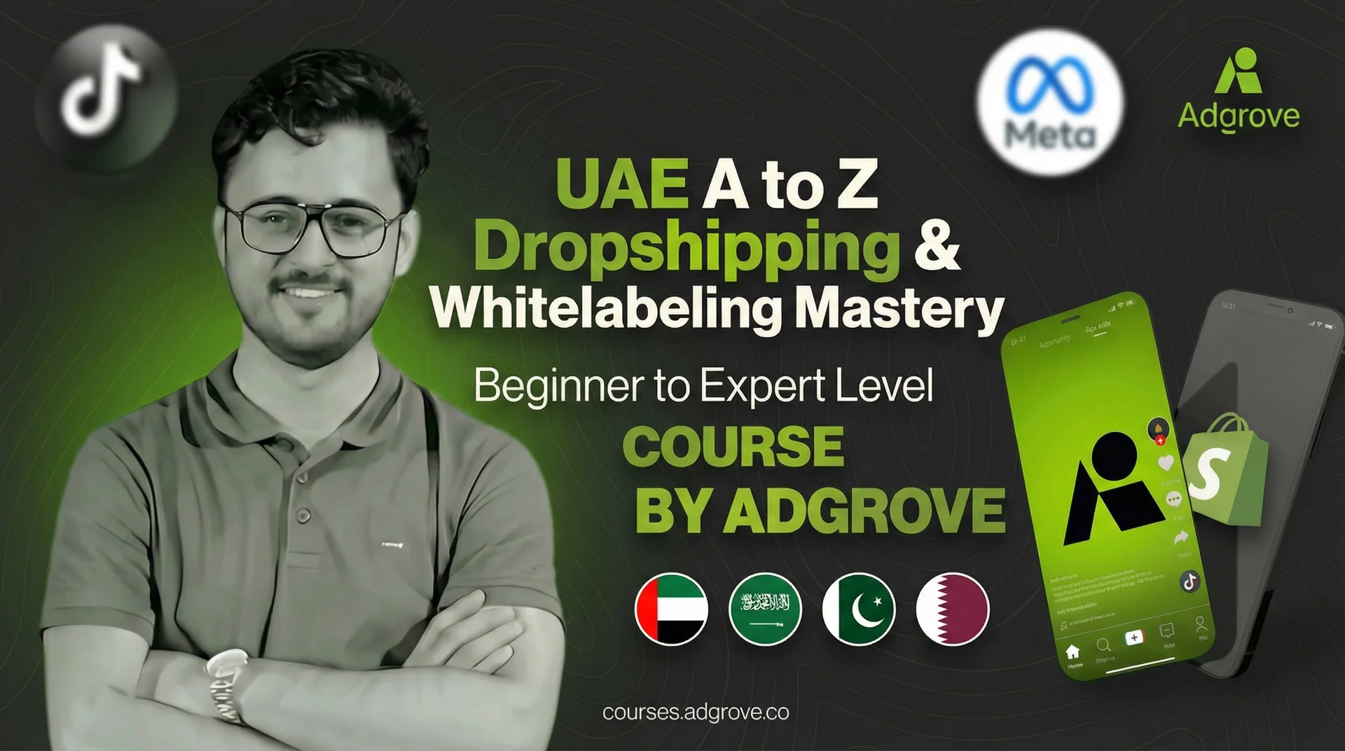 UAE A to Z Dropshipping & Whitelabeling Mastery Program By Adgrove